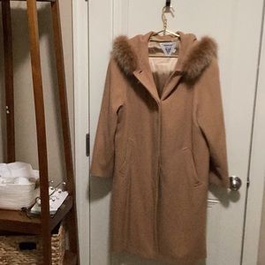Ladies lambs wool coat
